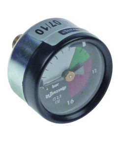 manometer ? 42mm pressure range 0-16bar thread 1/8  connection on the backside
