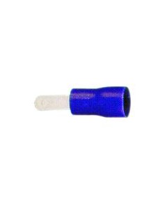 male faston size 2.8x0.8mm 1.5-2.5mm? Qty 100 pcs insulation PVC Cu gal Sn blue t.max. 75°C