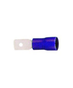 male faston size 4.8x0.8mm 1.5-2.5mm? Qty 100 pcs insulation PVC Cu gal Sn blue t.max. 75°C