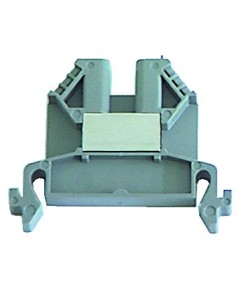 Rail-mounted terminal top-hat rail 35mm grey L 46,6mm W 6mm 0.5-4mm? type 9700A/6 S35 WIELAND