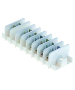 Anschlussklemme 7-polig max. 20A max 450V Anschluss F6,3/F6,3 Temp.Best. 90°C