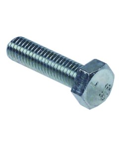 Hexagonal screw DIN 933 / ISO 4017 thread M8 SS WS 13 thread L 30mm Qty 1pcs
