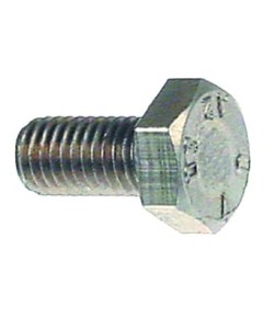 Sechskantschraube Gewinde M10 Gewinde L 20mm CNS SW 17 VPE 1 Stuck DIN 933 / ISO 4017