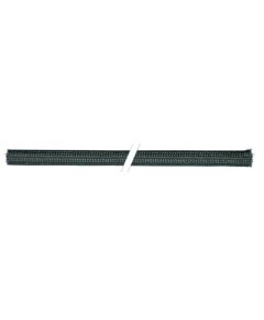 Insulating hose silicone impregnated glass fibre braiding