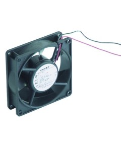 Axial fan 12VDC 0,8W L 92mm W 92mm H 25mm bearing ball bearing plastic airflow 61m?/h