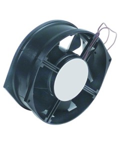 Axial fan 230VAC 40/46W L 172mm W 150mm H 55mm bearing ball bearing connection male faston 2.8mm