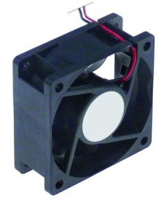 Axiall?fter L 60mm B 60mm H 25mm 24VDC 1,87W Lager Kugellager Anschluss Kabel 280mm Kunststoff