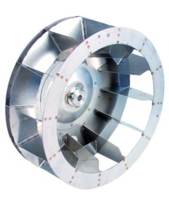 Fan wheel D1 ? 350mm H1 125mm blades 12 D2 ? 13mm Rational 2012.0507P