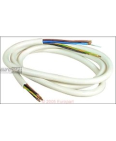 Anschlusskabel(BO) 2,0m 5 x 2,5 mm?, wei?, Aderendh?lsen/Aderendh?lsen