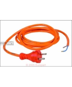 Anschlusskabel(KLG)/Werkz. 3m 2 x 1,0 mm?, orange - Profiqualit?t - Konturenstec
