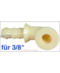 Anschlussst?ck Zulaufschl. 3/8  gewinkelt, 10 mm f?r 3/8  Zulaufschlauch