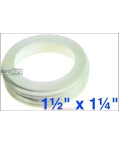 Adapter f Ablauf 1 1/2 x1 1/4  Mit 1 1/2  Au?engewinde, 1 1/4  Innengewinde