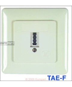 Anschlussdose(Tel)TAE-F 1fach UP Unterputz, f?r 1 Amtsleitung - Telefon-Anschlussdo