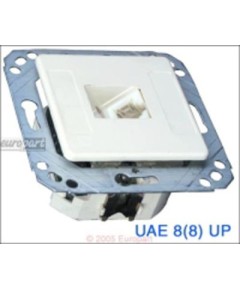 Anschlussdose(Tel)UAE 1fach UP Unterputz, f?r 1 Amtsleitung - Telefon-Anschlussdo