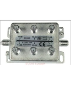 BK-Stichabzweiger 6fach Verteild?mpfung 12,5 - 17,5 dB