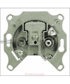 Anschlussdose(Antenne)2loch f?r SAT und BK-Anlagen DIN 45330 mit 2 Ausl?ssen (