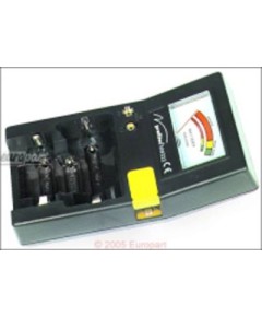 Batterietester f?r Micro AAA / Mignon AA / Baby C / Mono D / 9-V-