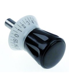 adjusting knob 0-15 ? 50mm shaft ? 12mm shaft L 30mm handle ? 43mm