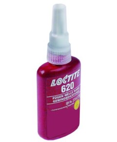 Adhesive medium/high strength -55 up to +230°C LOCTITE 620 50ml bottle