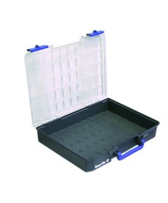 Assortment case polypropylene load capacity 13kg G4-0C A/B/C no inserts external size 413x330x79mm