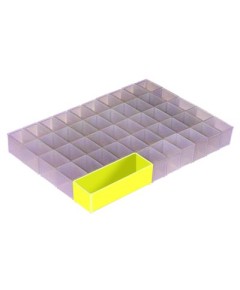 Assortment case insert H 47mm W 157mm B4/1 suitable for G3/G4 D 54mm