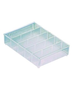 Assortment case insert H 24mm W 79mm A4/2-5 compartments 5 suitable for G1-G4 D 109mm