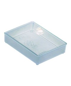 Assortment case insert H 24mm W 79mm A4/2-1 compartments 1 suitable for G1-G4 D 109mm