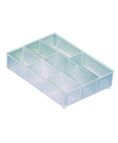 Assortment case insert A78 W 79mm D 109mm H 24mm compartments 8 suitable for G1-G4