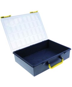 Assortment case polypropylene G3-0C A/B/C no inserts external size 338x261x78mm