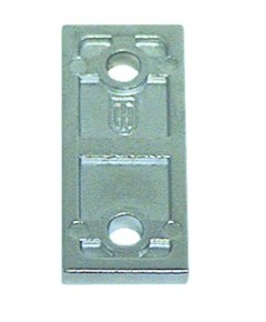 base plate H 5mm L 47,5mm W 21mm for swinging strike hole distance 31mm type PRESTO