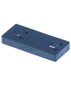 base plate H 5mm L 40mm W 17mm mounting distance 26mm plastic