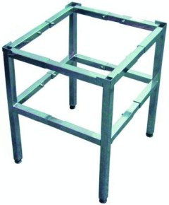 Base frame for dishwasher stainless steel black H 515mm W 400-630mm D 400-630mm removable