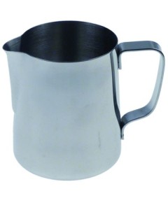 milk jug stainless steel capacity 0,35l ? 79mm H 95mm capacity 12oz