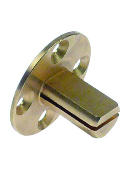 Adapter shaft ? 10x8mm shaft L 17/17mm