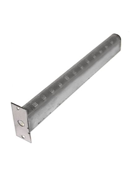 Bar burner L 335mm W 28mm H 42mm flange length 80mm flange width 35mm kettle