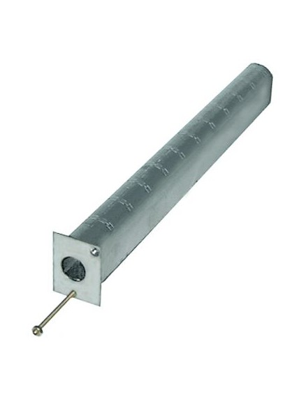 Bar burner with bolt M5x25 L 340mm W 28mm H 42mm flange length 54mm flange width 40mm