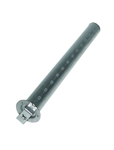 Bar burner with retainer for nozzle rod L 480mm ? 40mm tilting bratt pan