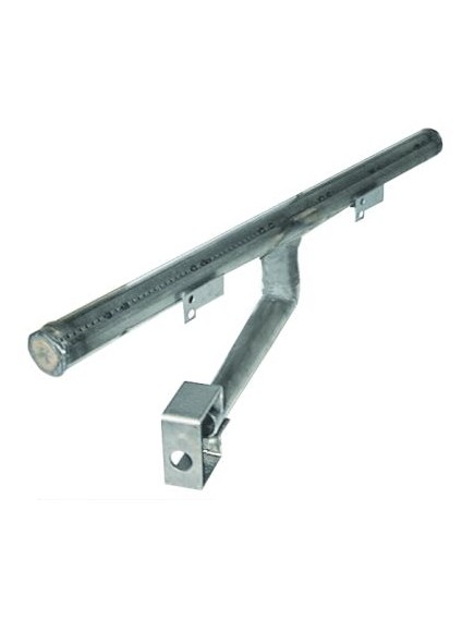 Bar burner T-shape L 560mm ? 40mm solid top