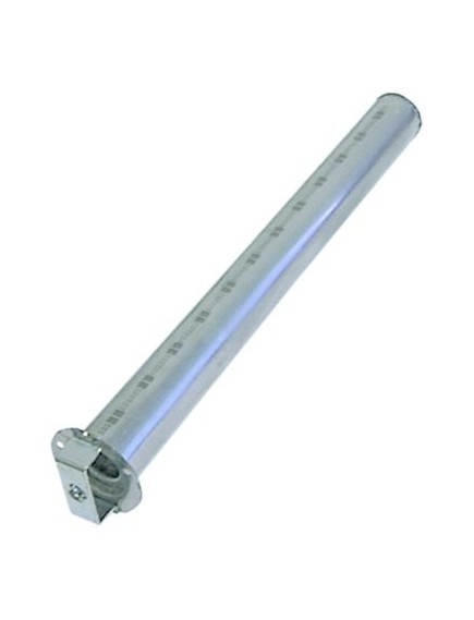 Bar burner 1-row L 400mm flange ? 61mm ? 40mm with bolt M5x12 chargrill