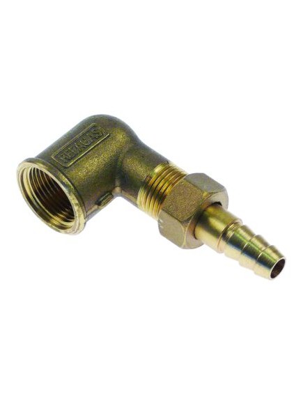 angle piece T1: 3/4  IT T2: 1/2  ET grommet ? 13,5mm grommet length 22mm WS 24 brass