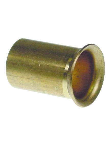 air mixing tube L 42mm D1 ? 26mm D2 ? 32mm ID ? 23mm thickness 1mm brass