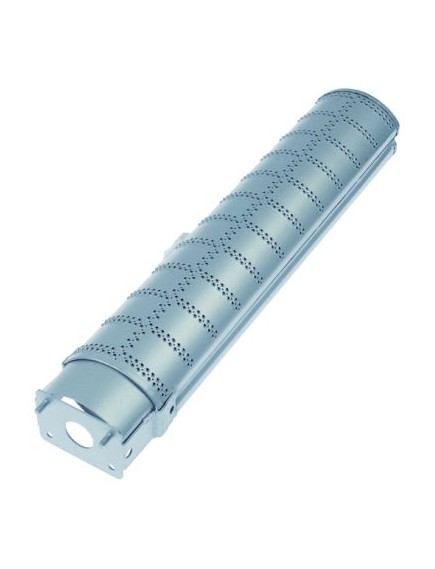 bar burner W 75mm H 67mm L 410mm 1-row connection M5 flange width 50mm flange length 72mm