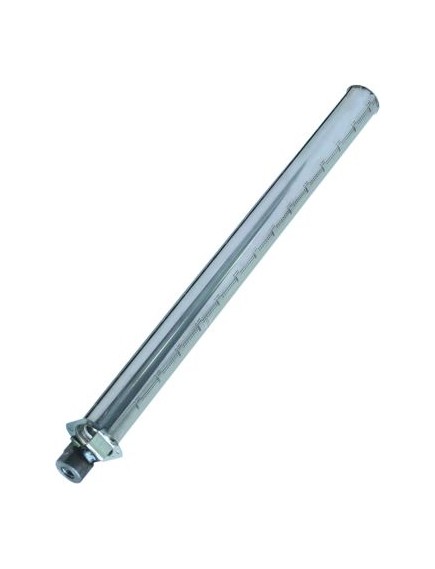 bar burner ? 40mm L 510mm with retainer for nozzle rod flange width 50mm