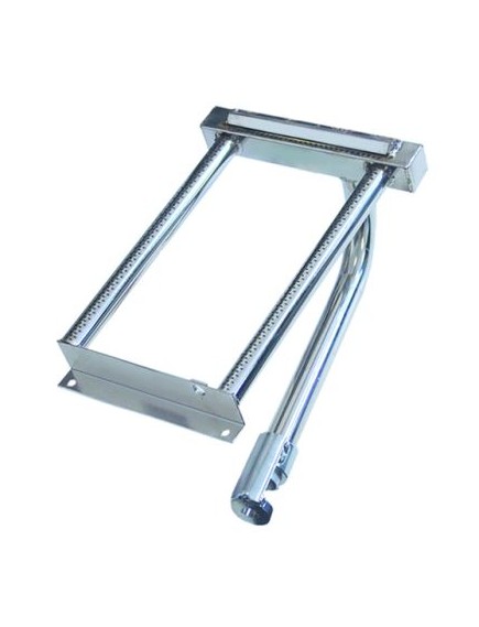 bar burner 2 row L 380mm W 245mm H 150mm fryer