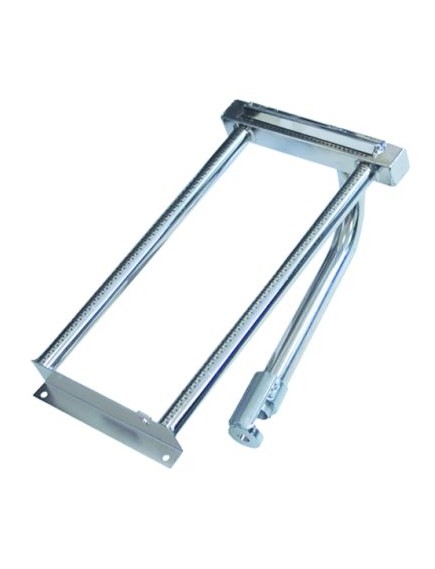 bar burner 2 row L 470mm W 245mm H 150mm fryer