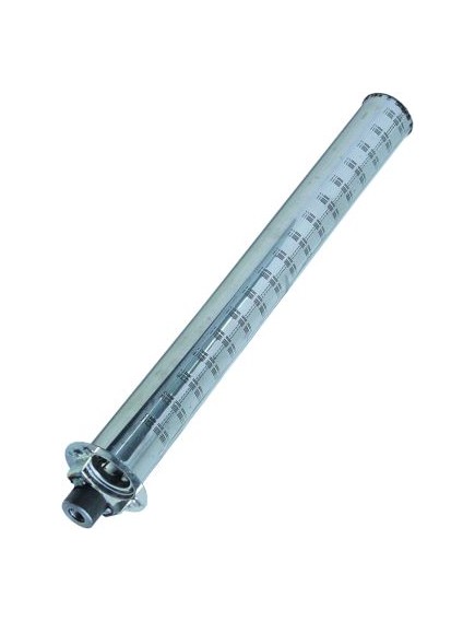bar burner ? 50mm L 465mm with retainer for nozzle rod with flange