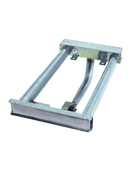 bar burner 2 row L 488mm W 250mm H 170mm griddle
