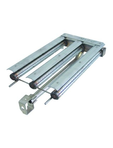 bar burner 3 row L 565mm W 275mm 18,5kW chargrill