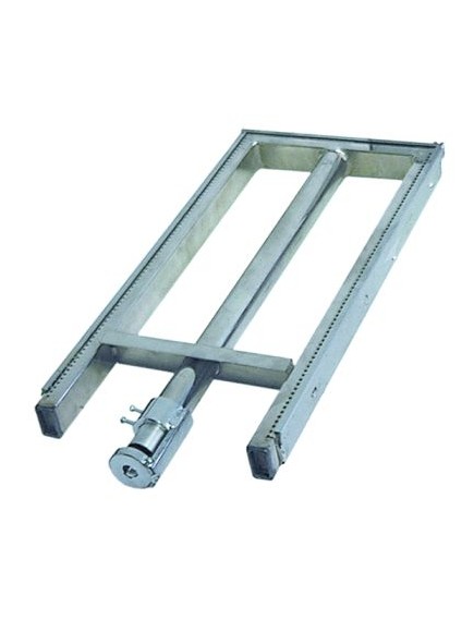 bar burner 2 row L 510mm W 250mm H 45mm gas range