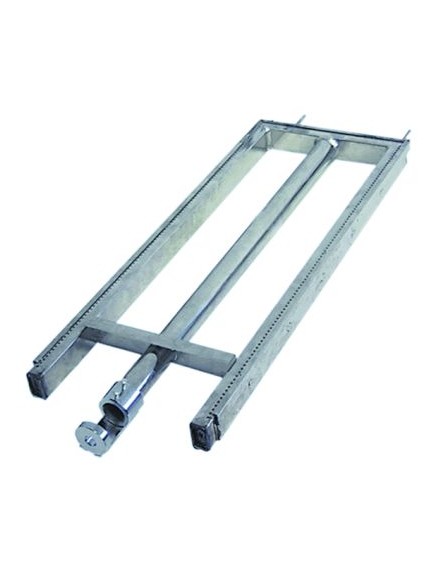 bar burner 2 row L 650mm W 235mm H 40mm gas range